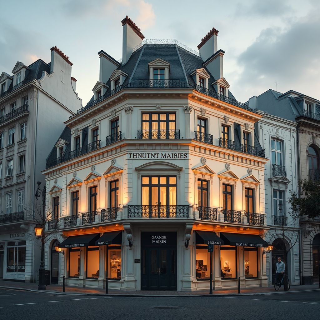 ความสัมพันธ์ระหว่างตัวละครใน Grande Maison Paris
